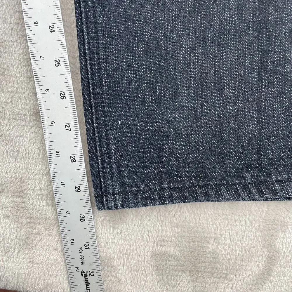 Southpole‎ Jeans Men 32 (Meas. 30x30) Black Straight Fit Zip Fly Skate